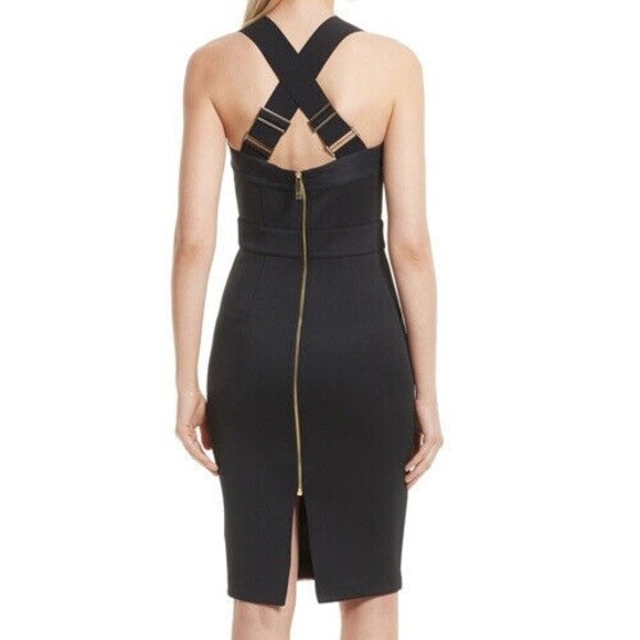 ❤︎ Ted Baker ❤︎ Akva Kensington Floral Body-Con Dress - Ted Size1(US4) - Picture 4 of 4